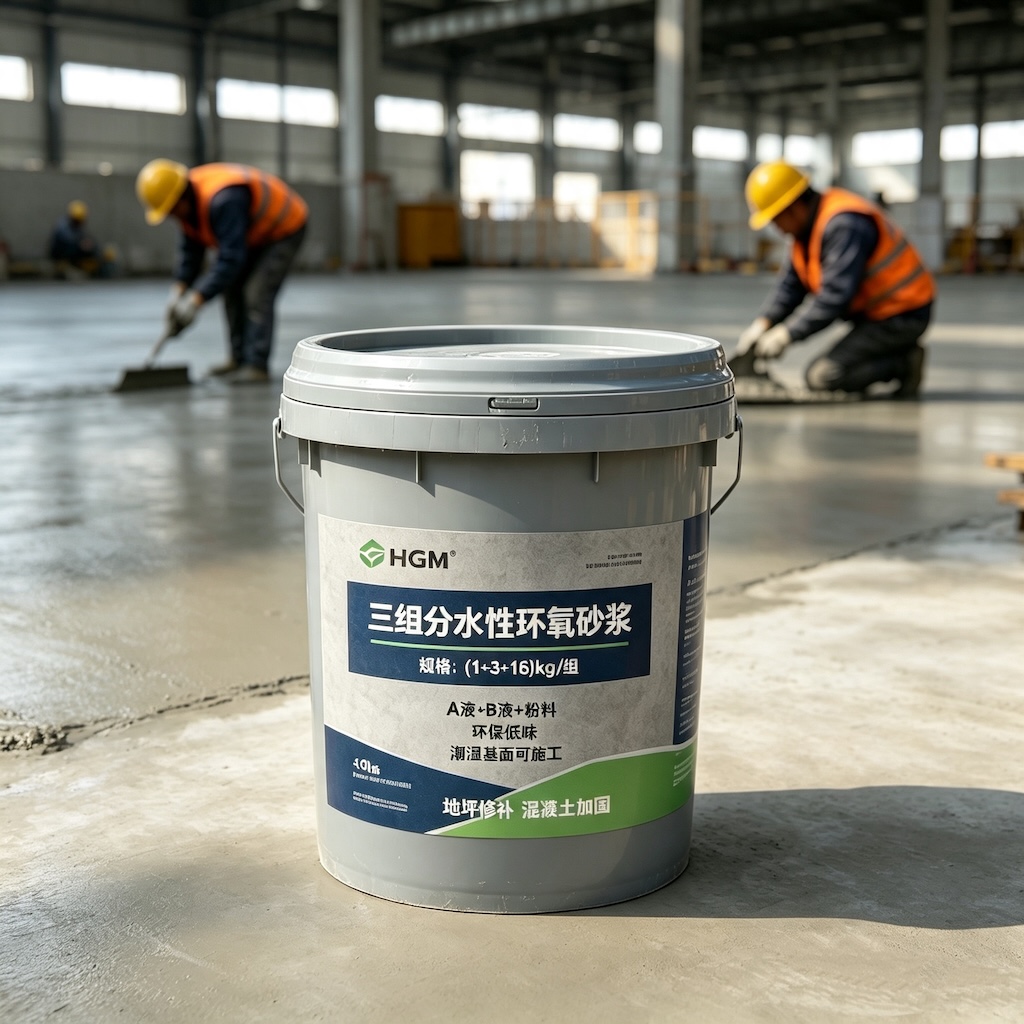 松北三组份水性环氧砂浆